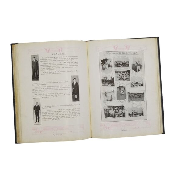 1929 Roosevelt High School Yearbook The Round-Up East Chicago Indiana - Picture 7 of 16